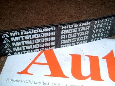 Belt, alternator, Prelude VTEC 1991-1996, 6PK915