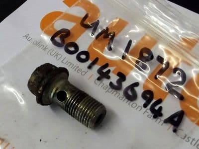 Bolt, brake banjo fitting, Mazda MX-5 mk1, mk2, mk2.5 & mk3, B00143694A, USED