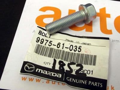 Bolt, brake caliper bracket mount, genuine Mazda MX-5 mk2 & 1.8 mk1, front, 35mm, 997561035