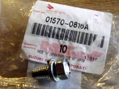Bolt, clutch, Suzuki Cappuccino, 01570-0816A