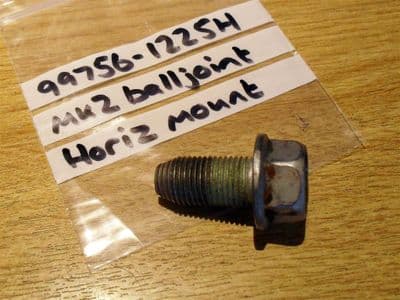 Bolt, front lower balljoint, vertical, MX-5 mk2, 997561225H, USED