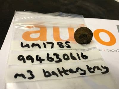 Bolt, M6, Mazda MX-5 mk3 battery tray, 16mm, 994630616, USED