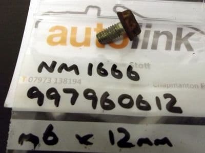 Bolt, M6, MX-5, 12mm, 997960612, USED