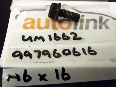 Bolt, M6, MX-5, 16mm, 997960616, USED