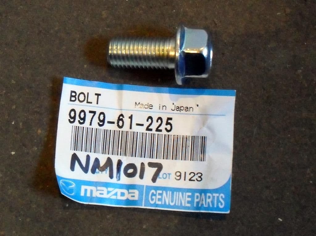 thumbnail image 2 of Genuine Mazda Rear Subframe Brace Bar Fastener Bolt - MX5 MK3 / NC (2006-2015) - 99466-1225 2 of 4