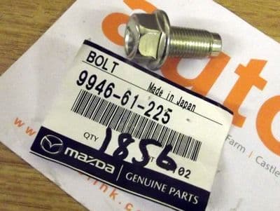 Bolt, rear subframe brace bar, Mazda MX-5 mk3, RX8, 994661225