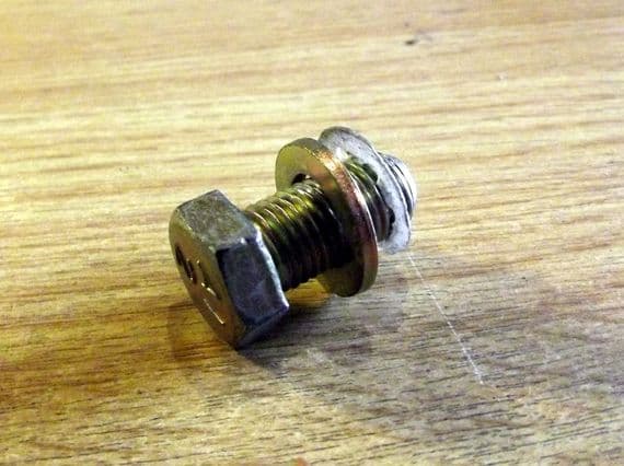 Bolt, seatbelt reel mounting, Mazda MX-5 mk1, mk2 & mk2.5, USED