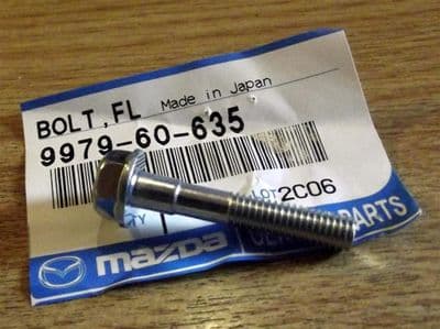 Bolt, timing belt cover, genuine Mazda MX-5, 35mm, 997960635