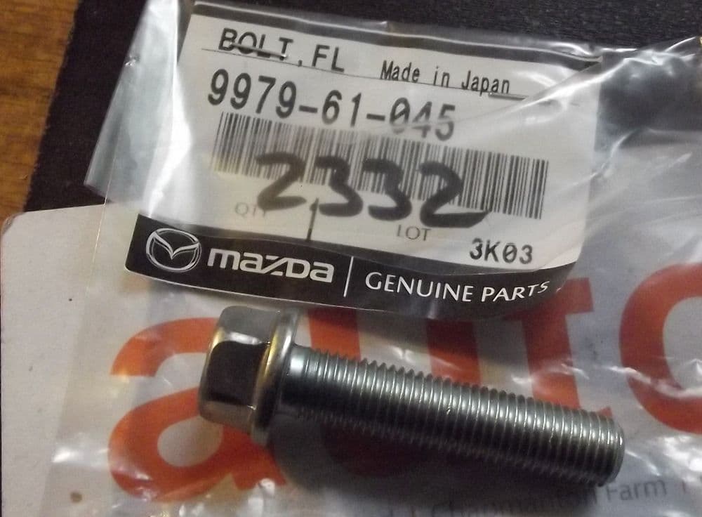 Bolt timing belt idler pulley 45mm Mazda MX5 mk1 mk2 & mk2 5 997961045