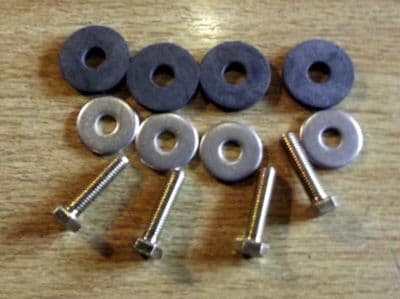 Boot / luggage rack fitting kit, bolt on, M5 bolts & washers