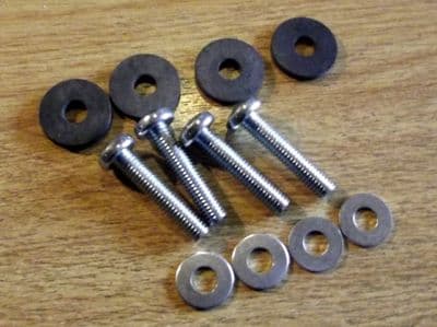 Boot / luggage rack fitting kit, bolt on, M6 bolts & washers