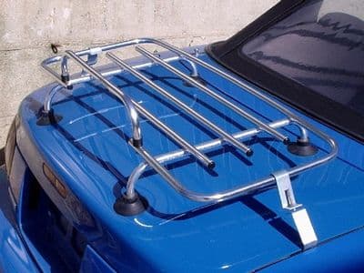 Boot / luggage rack, MX-5 mk1 & mk2, aluminium, with fitting kit