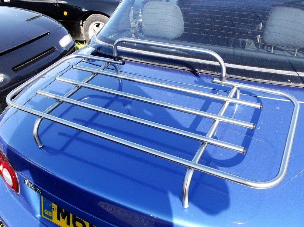 Boot / luggage rack MX-5 mk1 & mk2 stainless steel s/s bolt-on