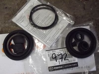Brake caliper seal kit, front, genuine Mazda MX-5 mk3 & RX8, both sides, B2YD3326Z