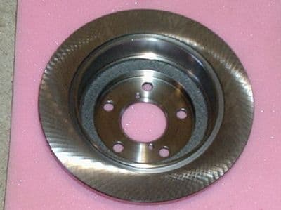 Brake disc, rear, 266mm, solid, Subaru Forester/Impreza/Legacy