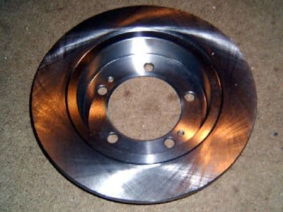 Brake disc, rear, FTO