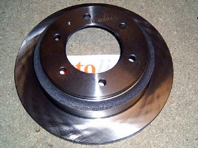 Brake disc (rear), Trooper 3.0/3.1 TD, 3.2/3.5 V6