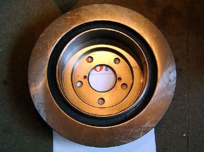 Brake disc, rear, vented, Legacy B4, Impreza WRX 2000 on
