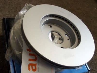 Brake discs, Mazda MX-5 mk1 1.8 & mk2 1.6 / 1.8, front, set of 2, 255mm vented, coated