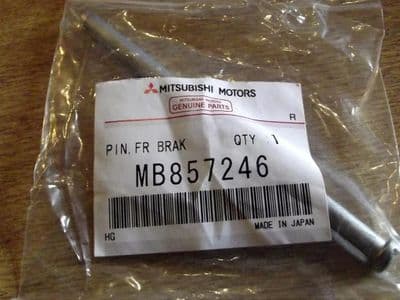 Brake pad slider pin, front, Mitsubishi GTO, MB857246