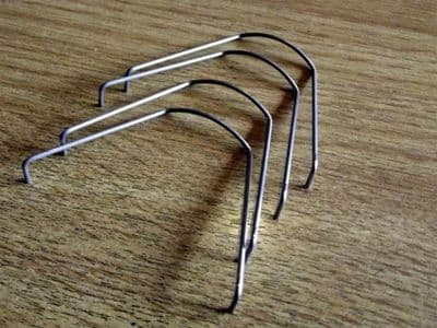 Brake pad spring set, front, Mazda MX-5 mk1 1.8 & mk2, U-shape