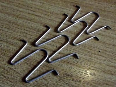 Brake pad spring set, rear, Mazda MX-5 mk1 & mk2, W-shape