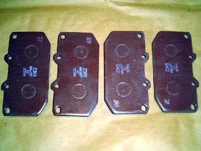 Brake pads, front, 300ZX, 1989-1993