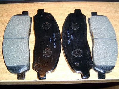 Brake pads, front, Chariot GDi, RVR GDi & turbo