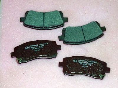 Brake pads, front, Forester/Impreza/Legacy 1996 on