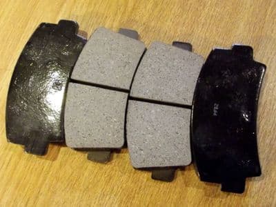 Brake pads, front, Isuzu 117 Coupe, 1.8 & 2.0, 1969-82
