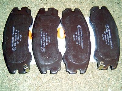 Brake pads, front, Isuzu Trooper 3.0/3.1 TD, 3.2/3.5 V6