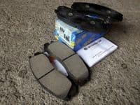 Brake pads, front, Mitsubishi Airtrek, FTO GPX, Galant, Pajero, Space Wagon, Kashiyama