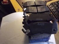 Brake pads, front, Nissan Figaro & Micra K10, Standard