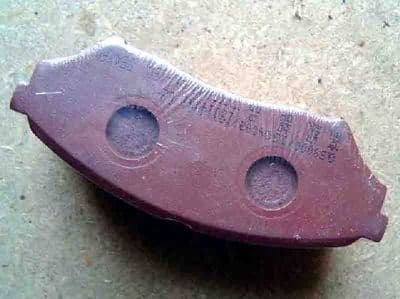 Brake pads, front, Pajero Jr 12/96 on, Shogun Pinin