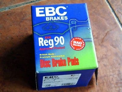 Brake pads, Mazda MX-5 1.6 mk1, rear, EBC Ultimax for 231mm solid discs