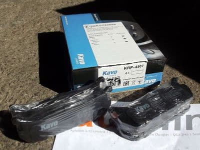 Brake pads, Mazda MX-5 1.6 mk1, rear, for 231mm discs, NAY02643Z