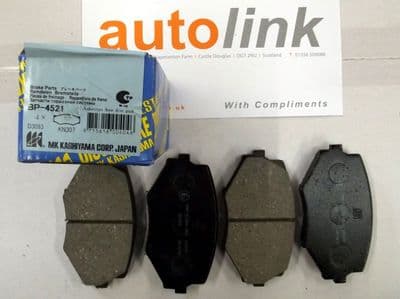 Brake pads, Mazda MX-5 1.8 mk1 & all mk2, front, Kashiyama, for 255mm diameter discs, BP-4521