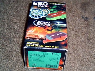 Brake pads, MX-5 1.6 mk1, rear, EBC Greenstuff