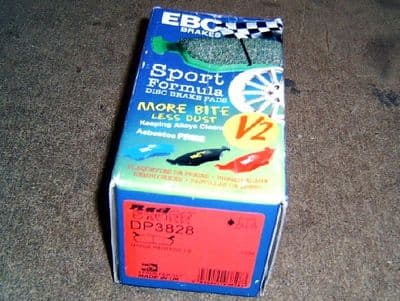 Brake pads, MX-5 1.6 mk1, rear, EBC Redstuff