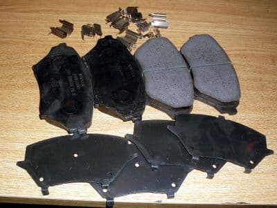 Brake pads, MX-5 mk2.5 Sport, front, genuine Mazda, NCY33323Z, 270mm big brake