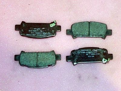 Brake pads, rear, Forester/Impreza/Legacy 1998 on