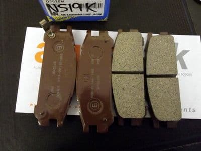 Brake pads, rear, Subaru Impreza, Legacy, SVX, Kashiyama BP-8012