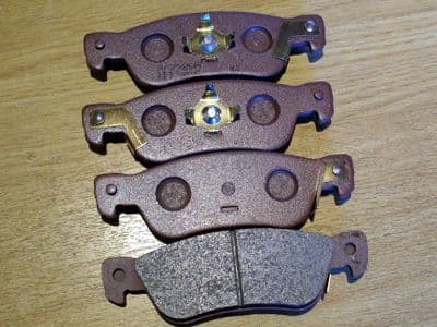 Brake pads, rear, Trooper 2.8 TD, MU