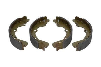Brake shoes, rear, Mitsubishi Pajero Jr, Junior, Chariot, RVR, Spacewagon, 4 x shoe set, MB950065