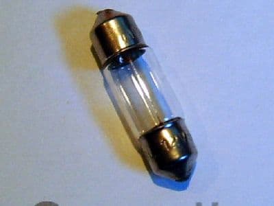 Bulb, 12v 5W, 28mm festoon, for Mazda MX-5 mk1 footwell interior light, under dashboard
