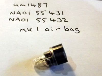 Bulb, Mazda MX-5 mk1 instrument panel air bag warning light, NA0155431, USED