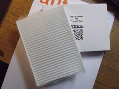 Cabin filter replacement element, Mazda MX-5 mk4 cowl filter, Jass