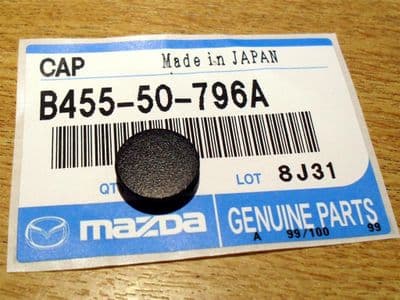 Cap, covers screws on windscreen cowl, small, Mazda MX-5 mk1 & mk2, B45550796A