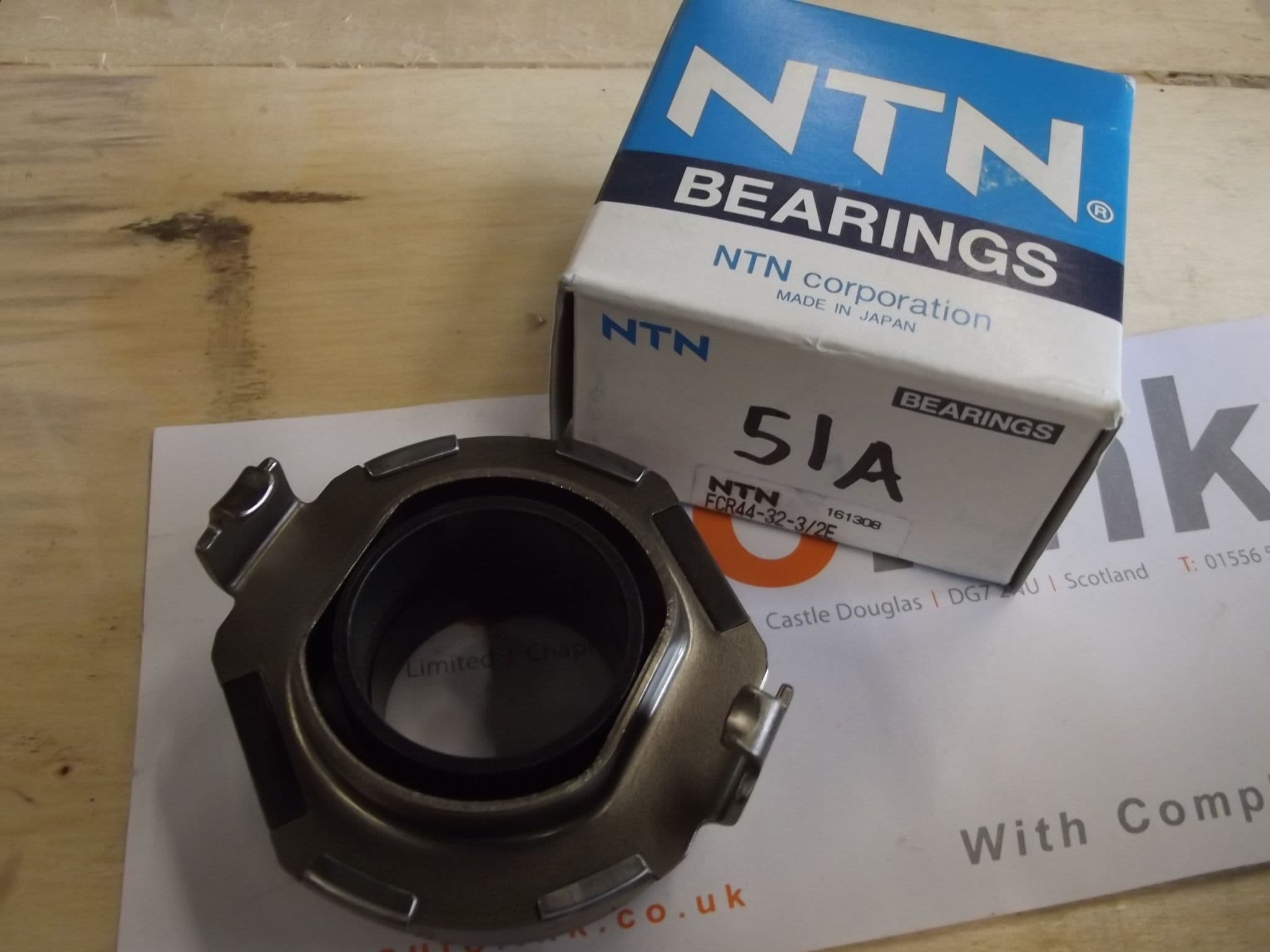 Clutch release bearing Mazda MX5 19892005 B62216510 NTN