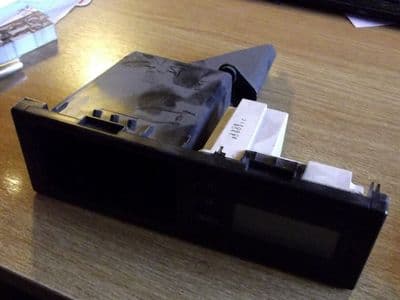 Cubby box & digital clock, Mazda MX-5 mk2, USED